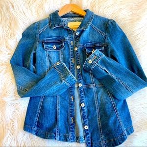Anthropologie Pilcro & the Letterpress Jean Jacket